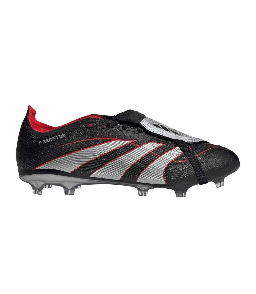 Chaussures De Foot Pour Terrain Ferme Motif/style Se Rabat Sur L´avant League Homme Noir Rouge Adidas-4