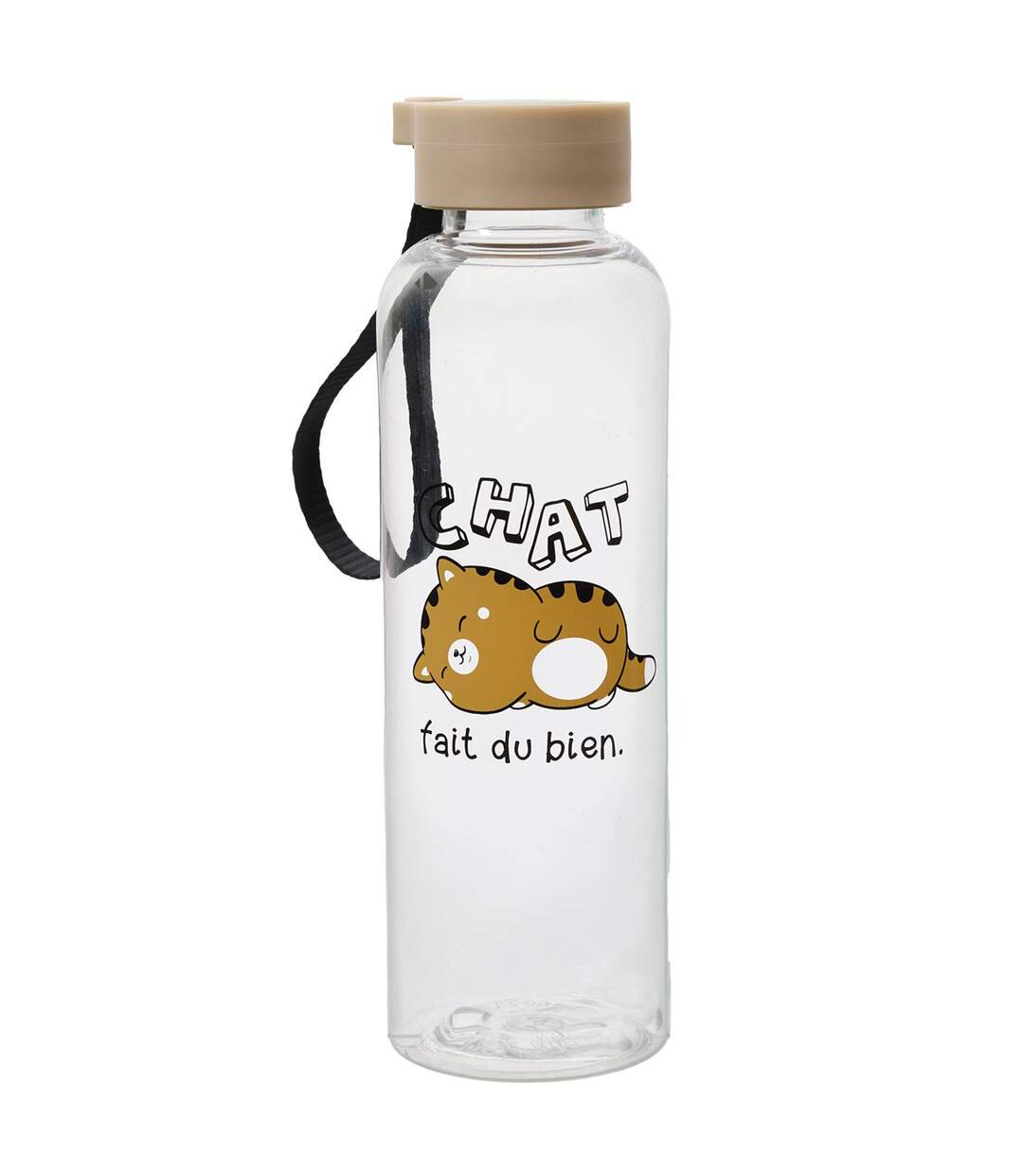 Bouteille en plastique 55cl collection KAWAII Chat-1