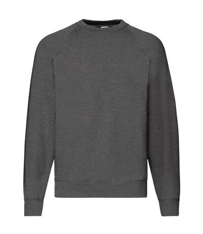 Sweat homme gris foncé chiné Fruit of the Loom