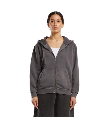 Veste à capuche femme anthracite Build Your Brand