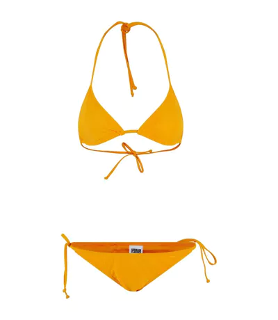 Maillot De Bain 2 Pièces Motif/style Triangle Femme Mangue Urban Classics
