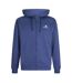 Mens Logo Regular Full Zip Hoodie Navy Aquascutum-1