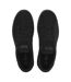 Mens Leyton Leather Flat Trainers Black Lonsdale-3