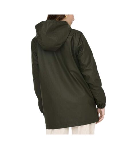 Veste imperméable kaki femme jdy raincoat
