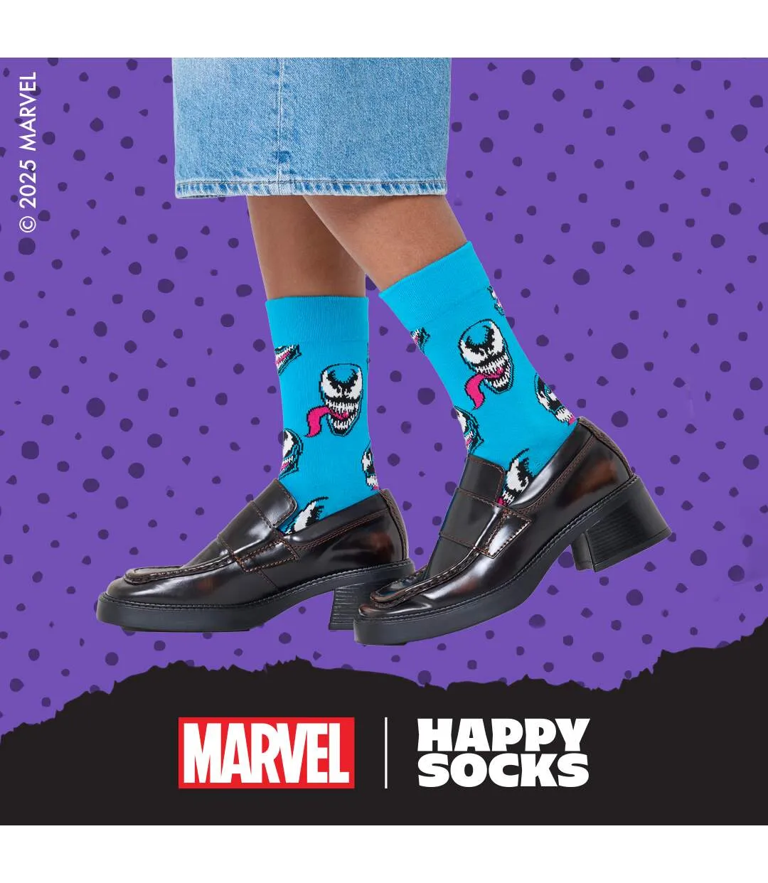 Mens Marvel Venom Novelty Socks | Gift Idea-4