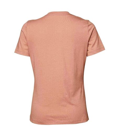 Bella + Canvas Womens/Ladies Jersey Short-Sleeved T-Shirt (Terracotta)
