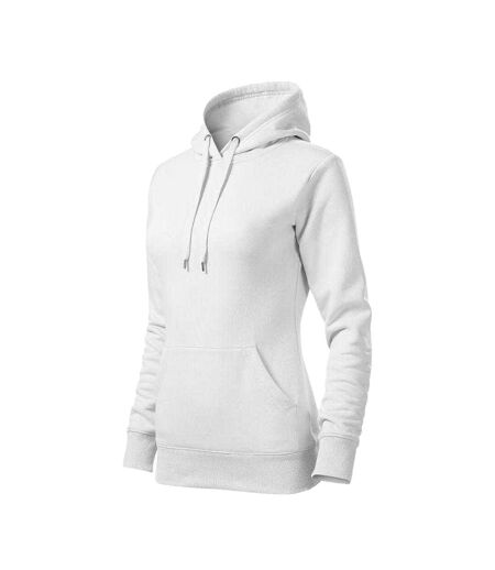 Sweat À Capuche Cape Free Femme Blanc Malfini