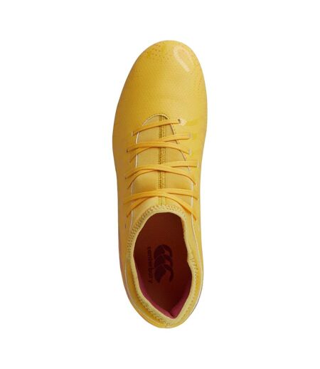 Chaussures de rugby pour terrain mou speed infinite team homme jaune / orange Canterbury