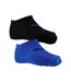 PUMA Lot de 2 paires de Socquettes Mixte Microfibre TRAINLIGHT Noir Bleu PERFORMANCE