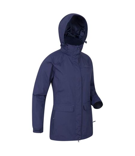 Veste Imperméable Glacial Extreme Femme Bleu Marine Mountain Warehouse