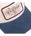 Haywood colour block baseball cap navy Weird Fish-2
