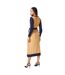 Robe mi-longue femme brun-beige Principles