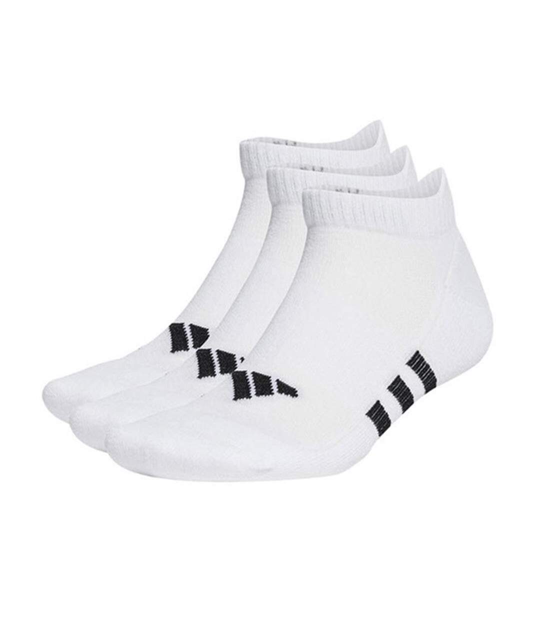 Lot de 3 paires de chaussettes blanc/noires homme adidas cush-1