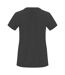 Womens/ladies bahrain short-sleeved sports t-shirt dark lead Roly
