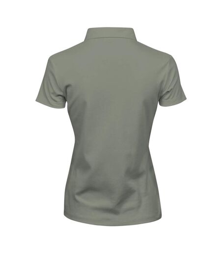 Polo Femme Vert De Gris Tee Jays