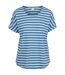 Trespass Womens/Ladies Megan T-Shirt (Storm Blue)