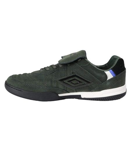 Mens Speciali Tr Flap Top Suede Trainers Duffle Bag Black Umbro