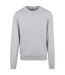 Sweat Premium Adulte Gris Chiné Build Your Brand-1