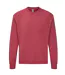 Pull Classic Homme Rouge Chiné Fruit Of The Loom-1