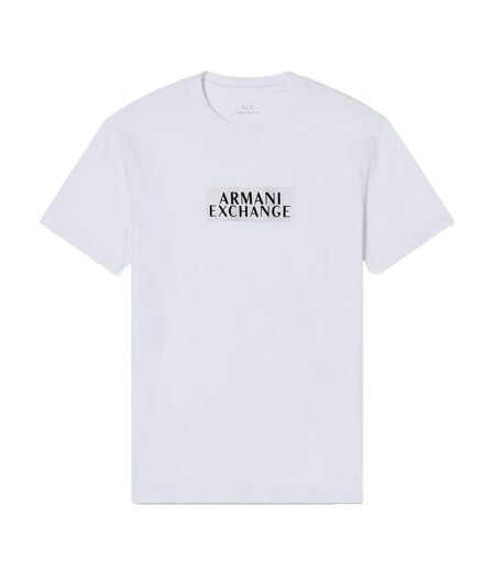 T-shirt Motif/style Logo Homme Blanc Jaune Or Armani Exchange