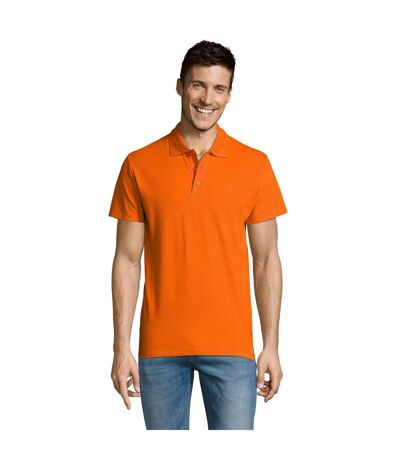 Summer Ii Polo À Manches Courtes Homme Orange SOLS