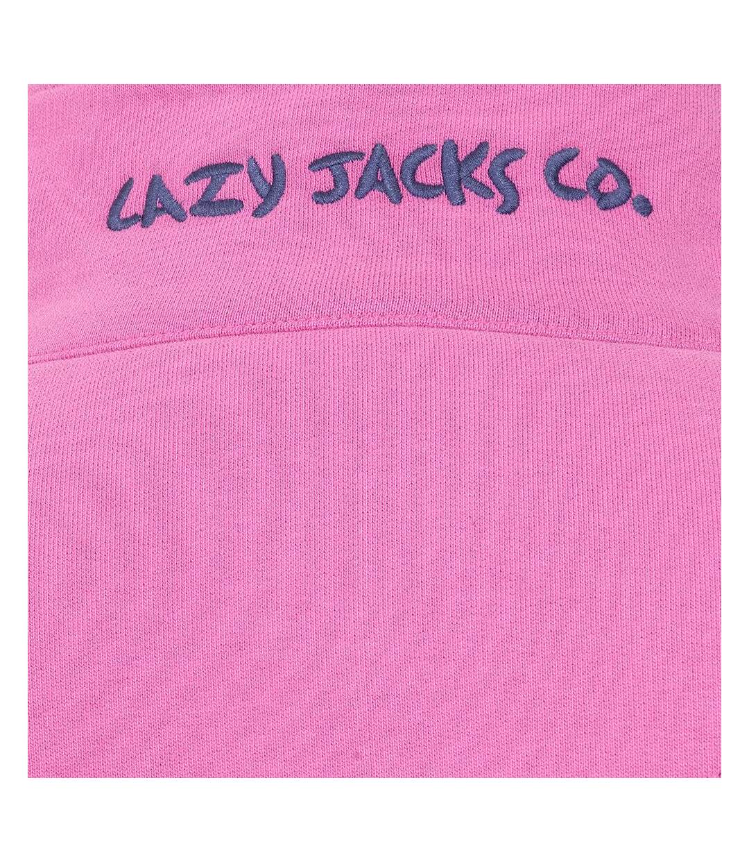 Sweat Motif/style Logo Femme Rose Lazy Jacks-4
