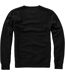 Elevate Mens Surrey Crew Neck Sweater (Solid Black)