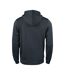 Mens Basic Active Full Zip Hoodie Black Clique-2