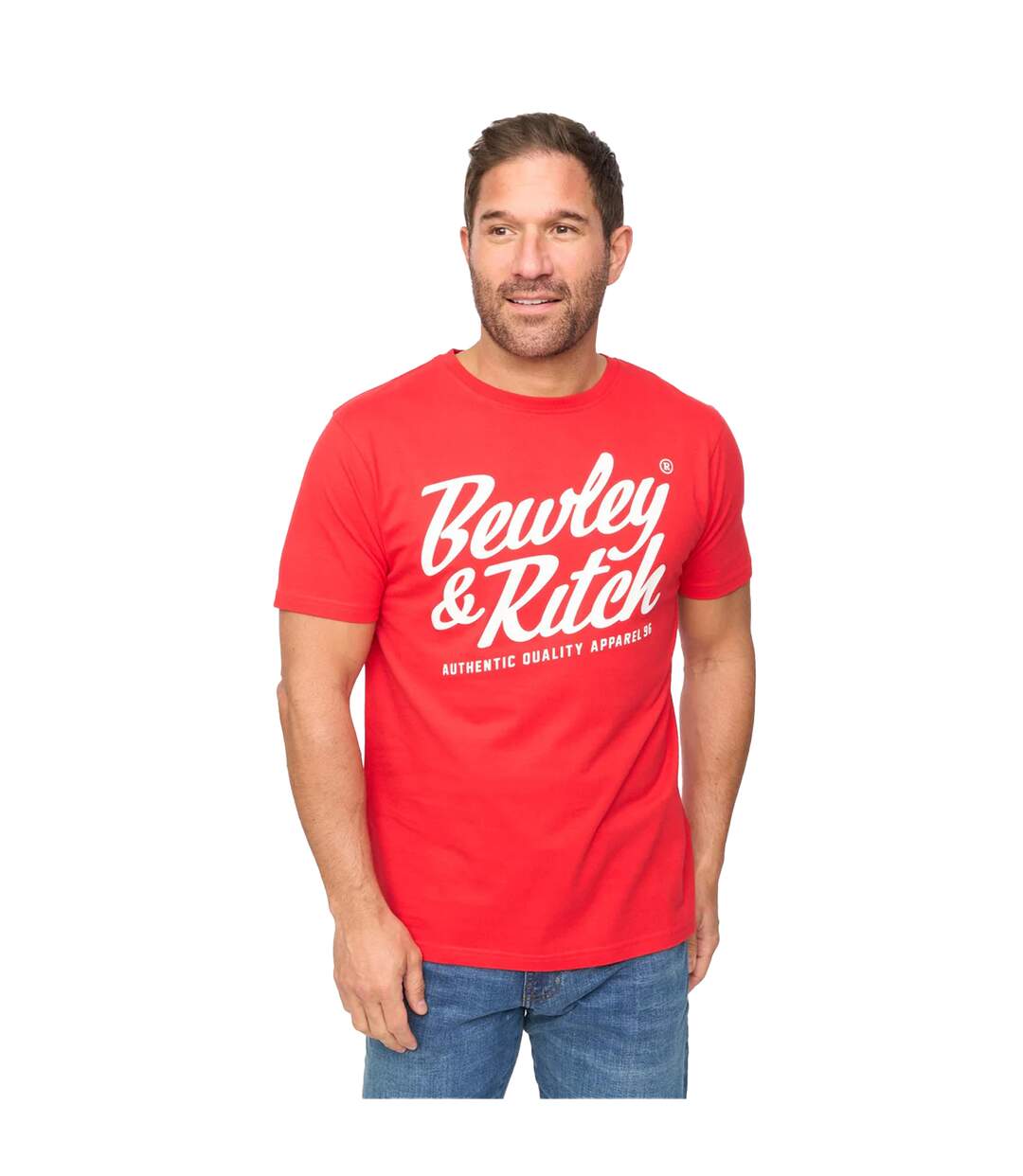 T-shirt Décontracté Harlings Homme Rouge Bewley & Ritch-2