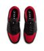 Womens/ladies Air Jordan Access Leather Trainers Black Red Nike-4