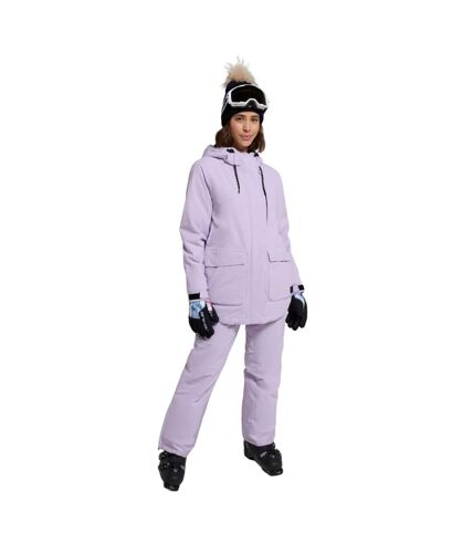 Blouson de ski tignes femme lilas Animal