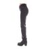 Womens/ladies sui mid rise slim jeans black Only-3
