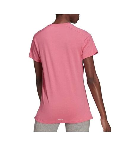 T-shirt Rose Femme Adidas Aeroready H10185 - S