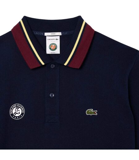 Unisex Adult Rolandgarros Edition Umpire Sport Polo Shirt Blue Lacoste