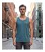 Débardeur Homme Challenger Start 1 en Coton Jersey – Le Basique Vert au Confort Absolu-5
