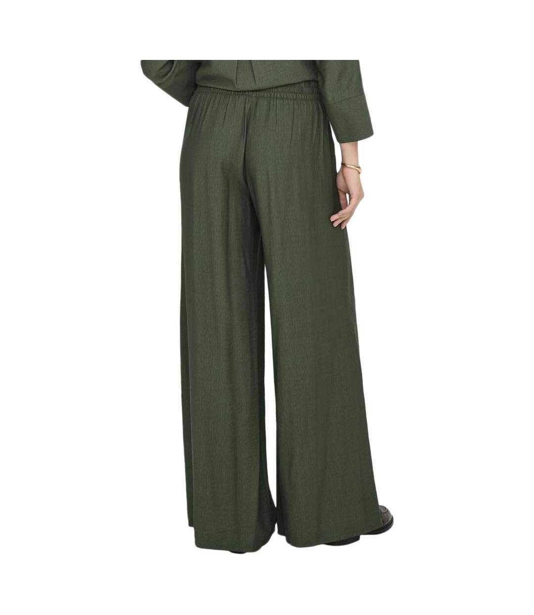 Pantalon fluide kaki jdy pepper-2