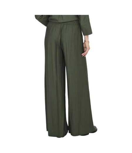 Pantalon fluide kaki jdy pepper