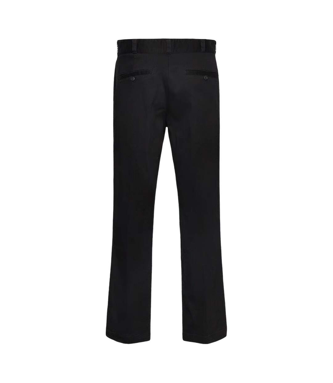Mens Cotton Blend Suit Trousers Black Hugo-2