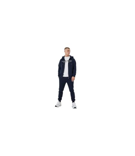 Mens Pinebrook Graphic Full Zip Hoodie Navy Jack Wills
