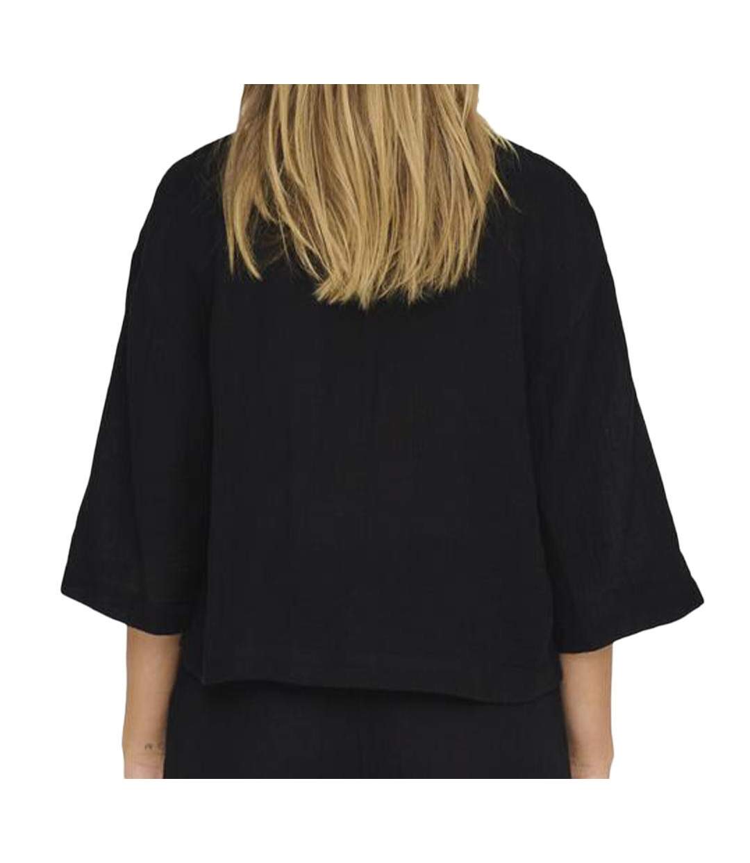 Chemise noire femme jdy uma-2