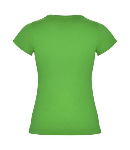 T-shirt jamaica femme vert Roly