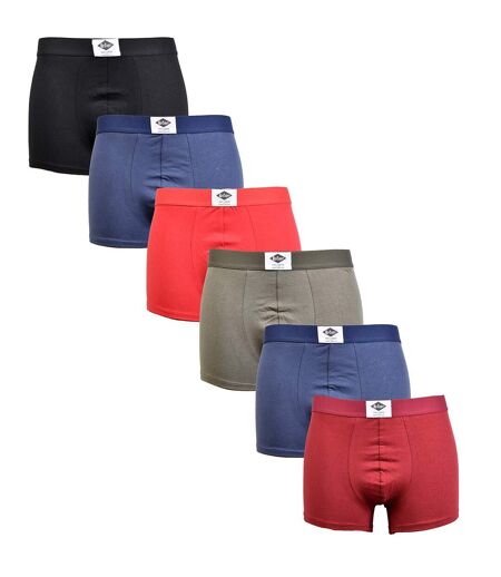 Boxer homme LEE COOPER Confort et Qualité -Assortiment modèles photos selon arrivages- SERAPHIN Pack de 6 Colors