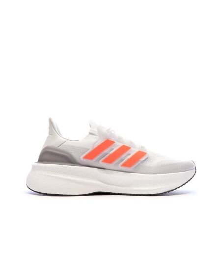 Chaussures de running grises/roses homme adidas ultraboost 5
