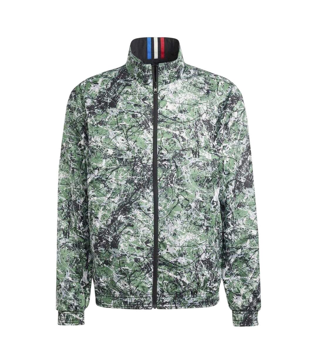 Mens Manchester United Fc Anorak Black Marble Adidas-4