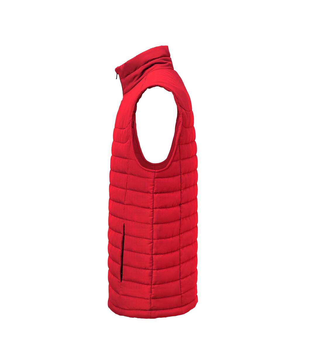 Doudoune Sans Manches Arches Homme Rouge James Harvest-3