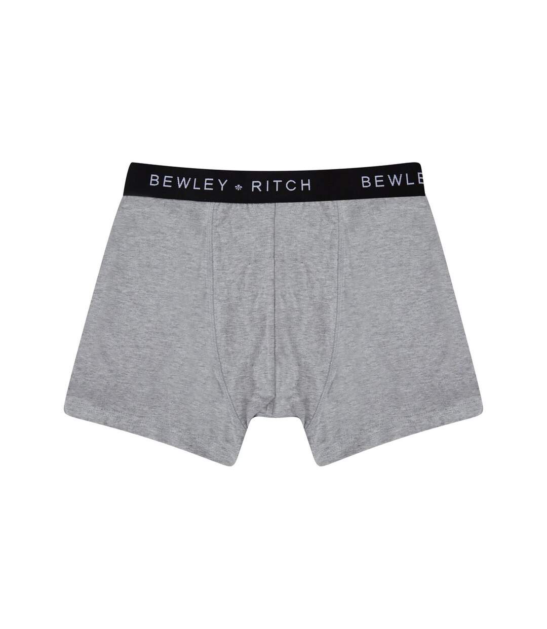 Boxers Domoch Homme Gris Blanc Noir Bewley & Ritch-3