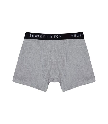 Boxers Domoch Homme Gris Blanc Noir Bewley & Ritch