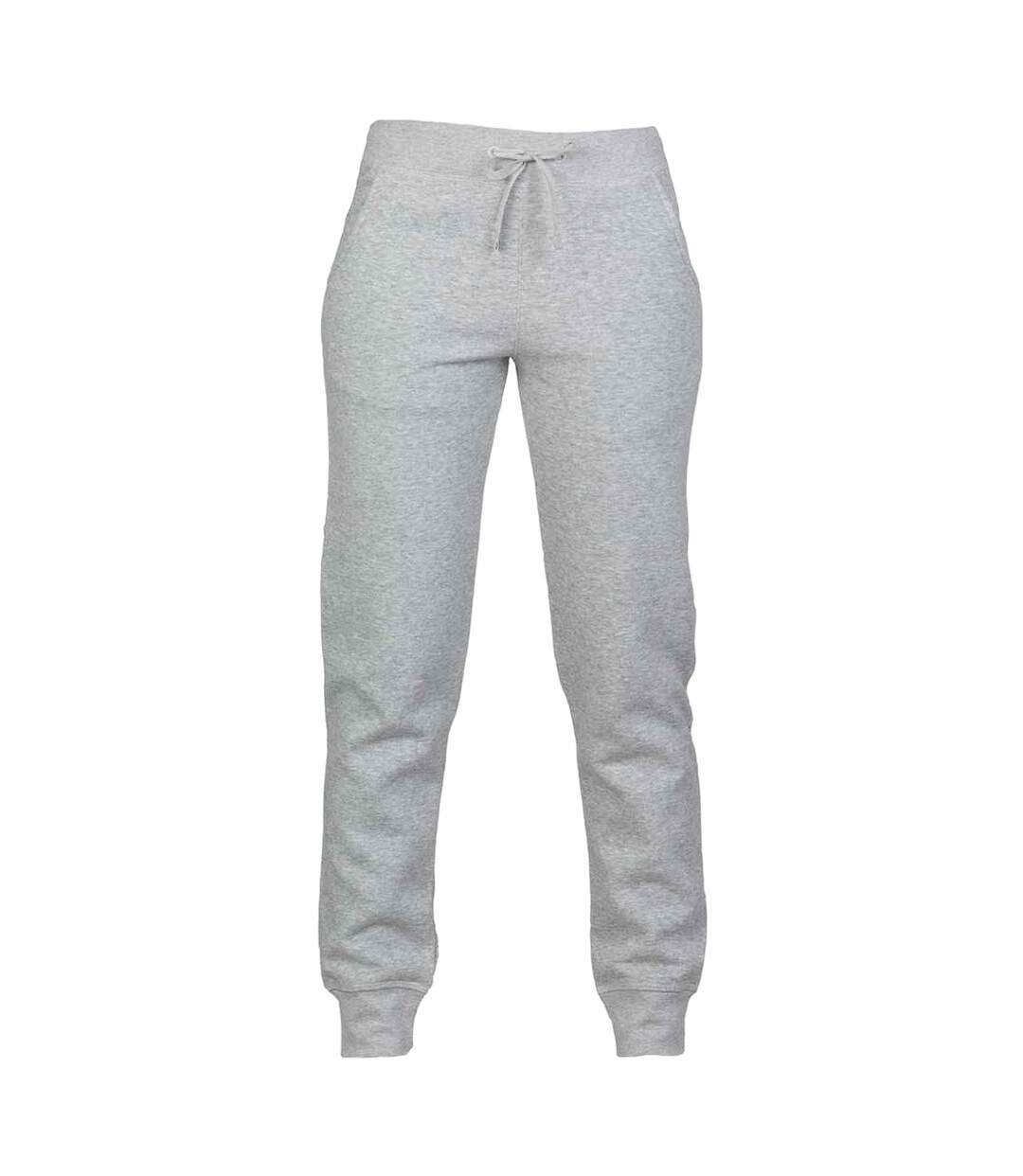 Pantalon de jogging femme gris chiné Skinni Fit