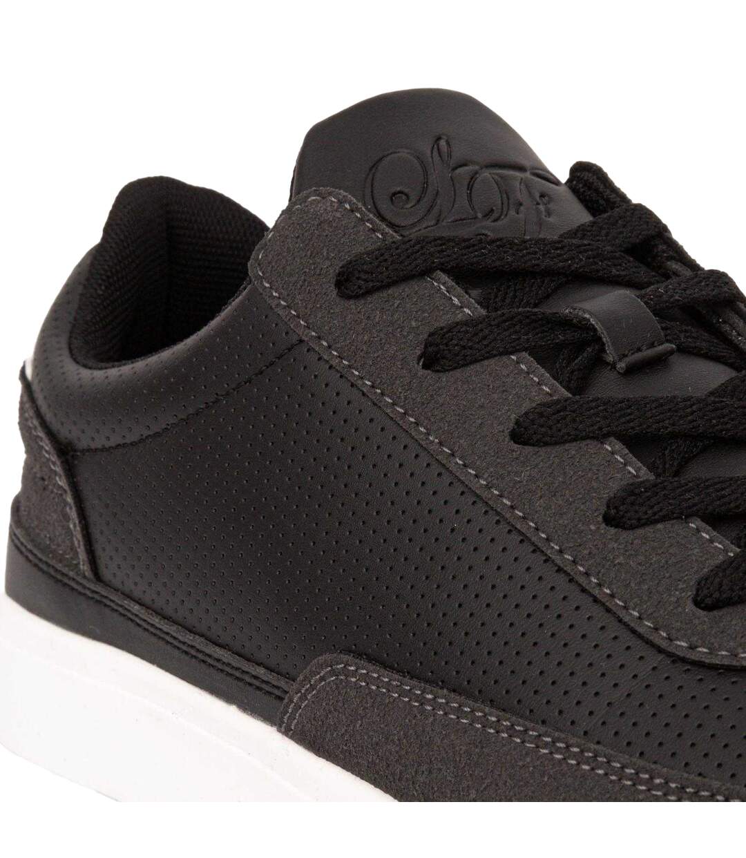 Baskets Polmer Homme Noir Gris Loyalty & Faith-3