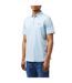 Mens Cotton Polo Shirt Ash Blue Armani Exchange-1